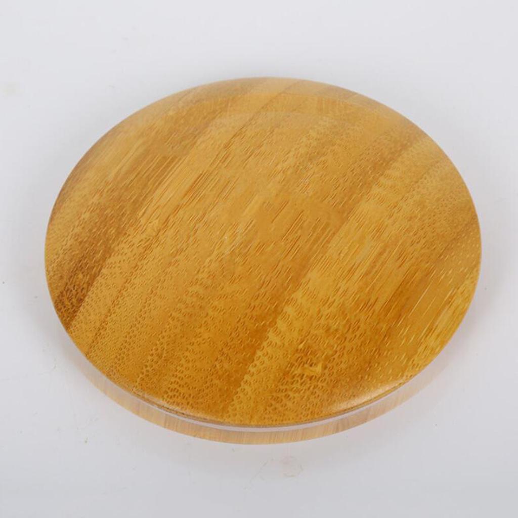 Stainless Steel Cup Camping Travel Coffee Tea Drinking Mug with Bamboo Lid