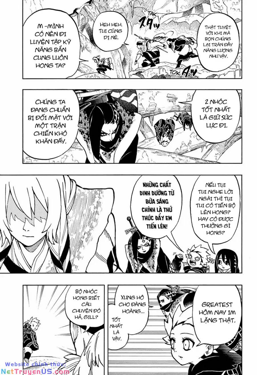 gill: "không ai có thể đánh bại ta khi ta dùng rìu!" chapter 11 7