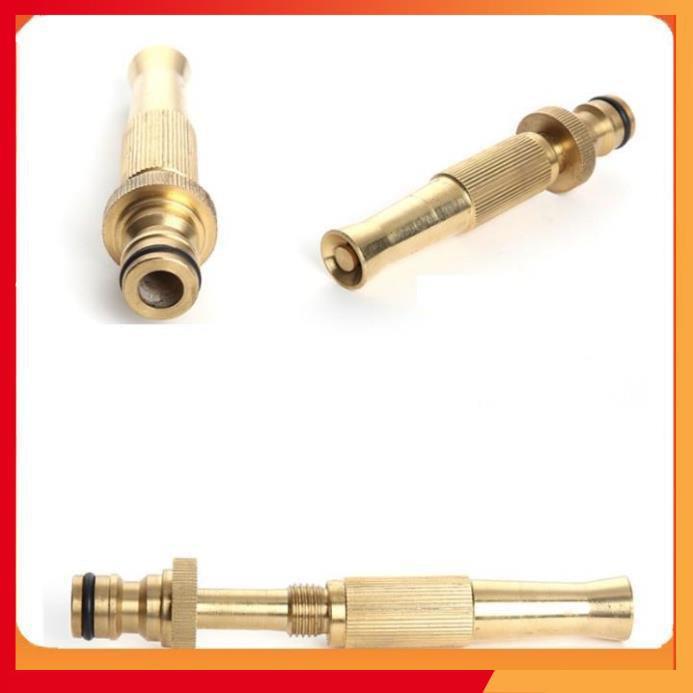 Bộ dây vòi xịt nước rửa xe, tưới cây . tăng áp 3 lần, loại 3m, 5m 206587 cút sập,nối nhựa vàng+ tặng mở chai