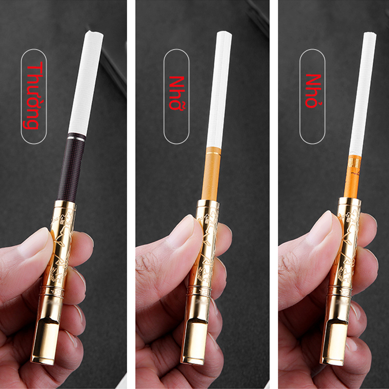 Tẩu Lọc Nhiều Cỡ Thuốc ZB-372 Khắc Họa Tiết Độc Đáo