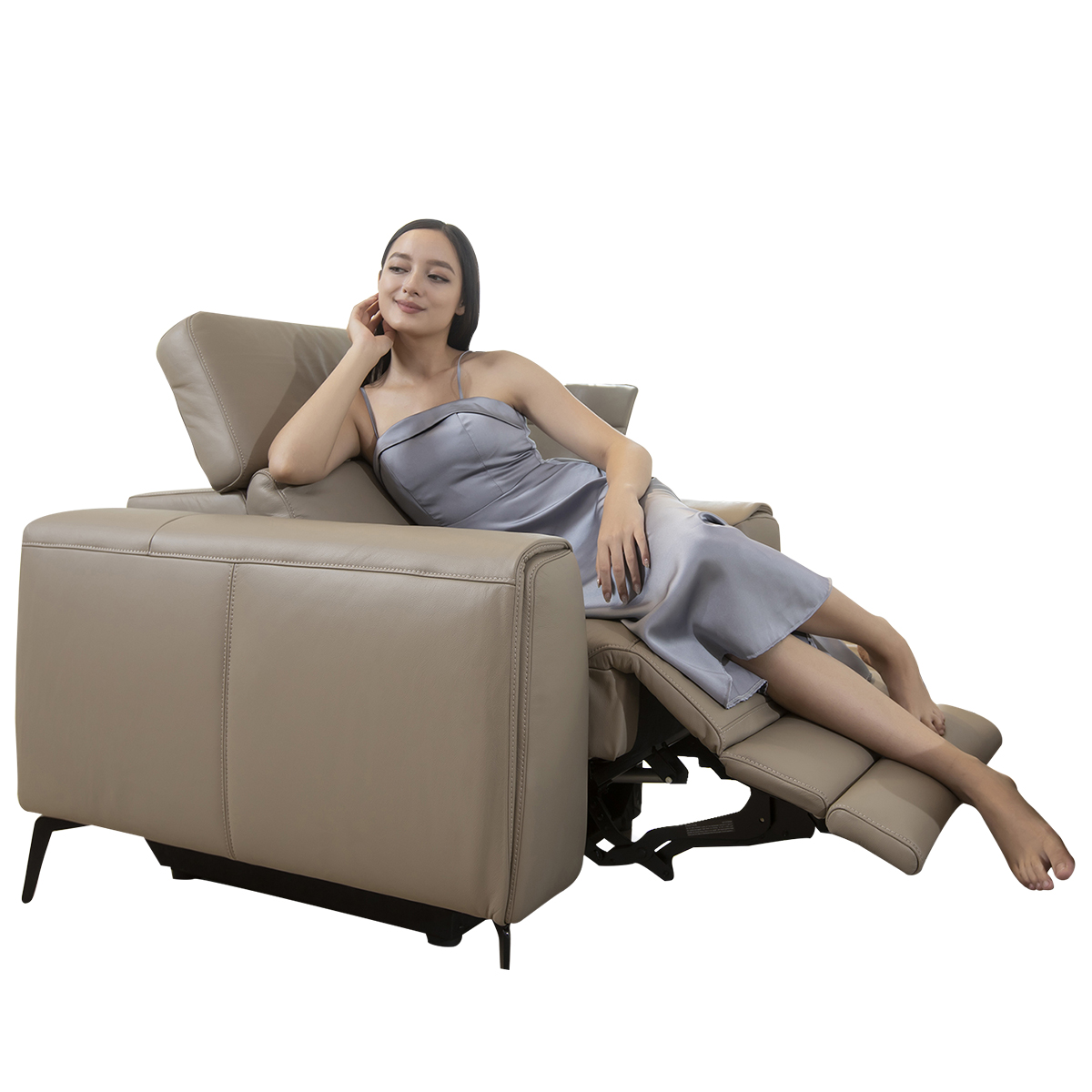 Sofa da thật Malaysia mã 1083