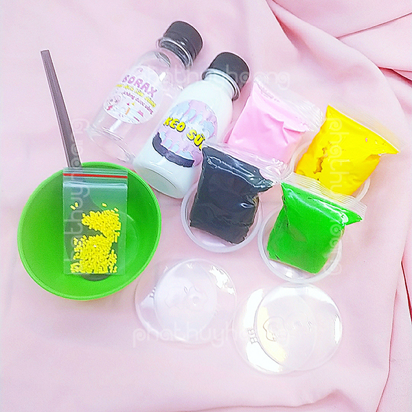 Bộ kit làm slime tại nhà vui nhộn