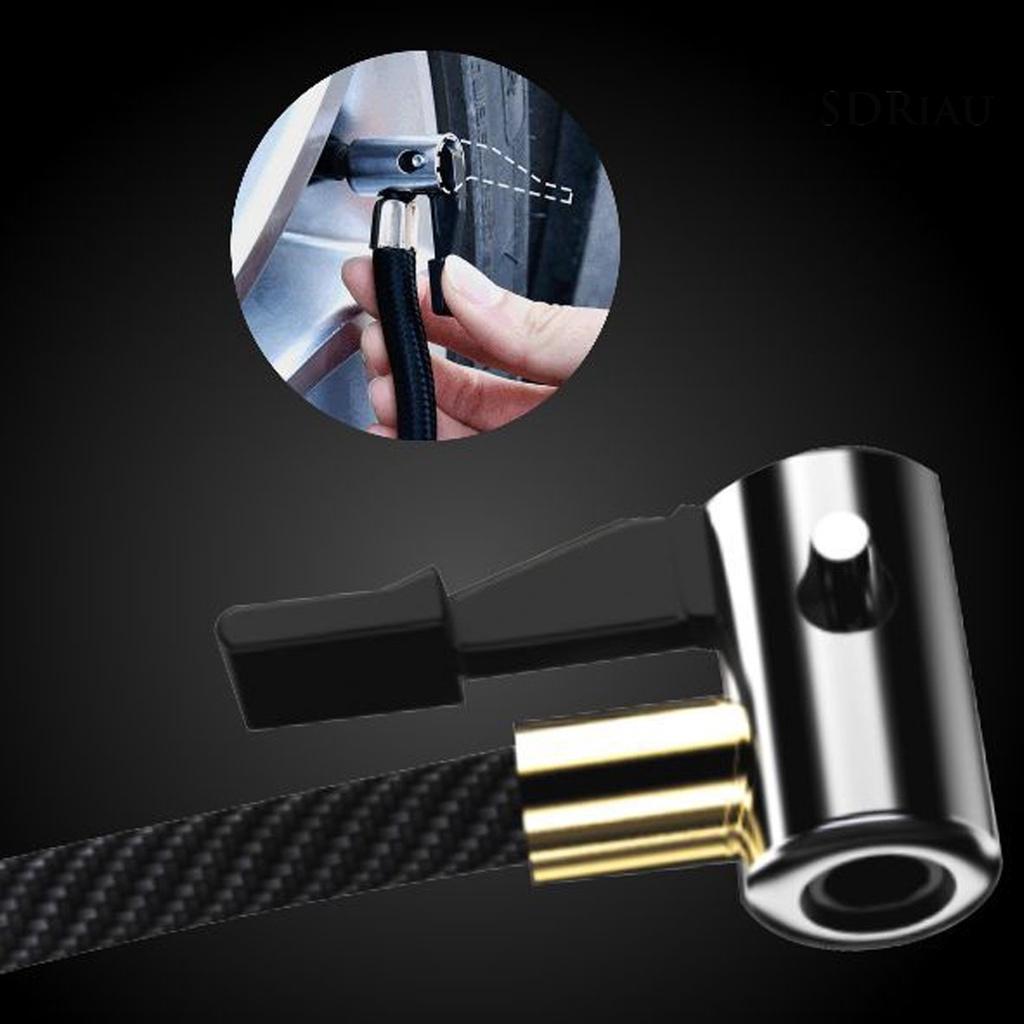 Máy Bơm Lốp Xe Hơi Burzahom Ig06 Mini Bằng Abs Không Dây Gọn Nhẹ Có Thể Sạc Lại