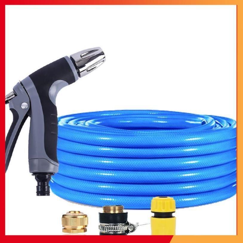 Bộ dây và vòi xịt rửa xe tưới cây tăng áp 3-5m 206817