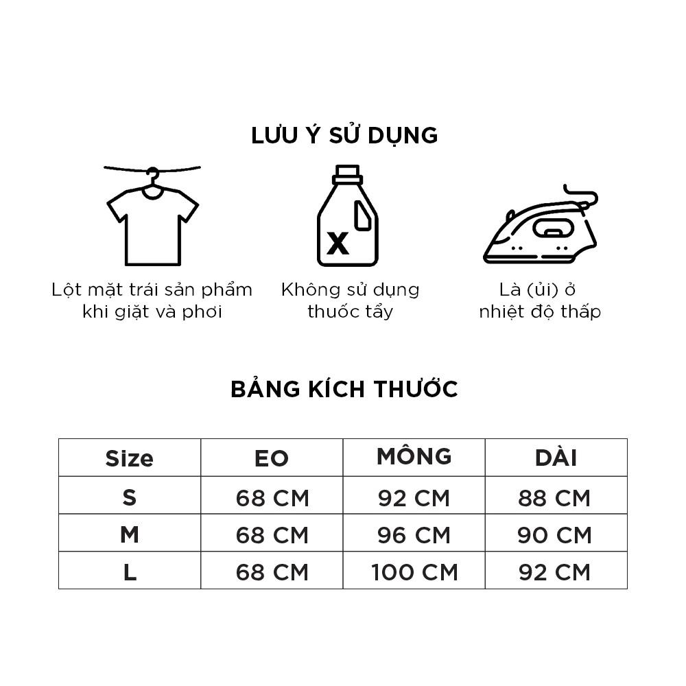 Quần dài nữ Callia ống suông Baggy (Be)