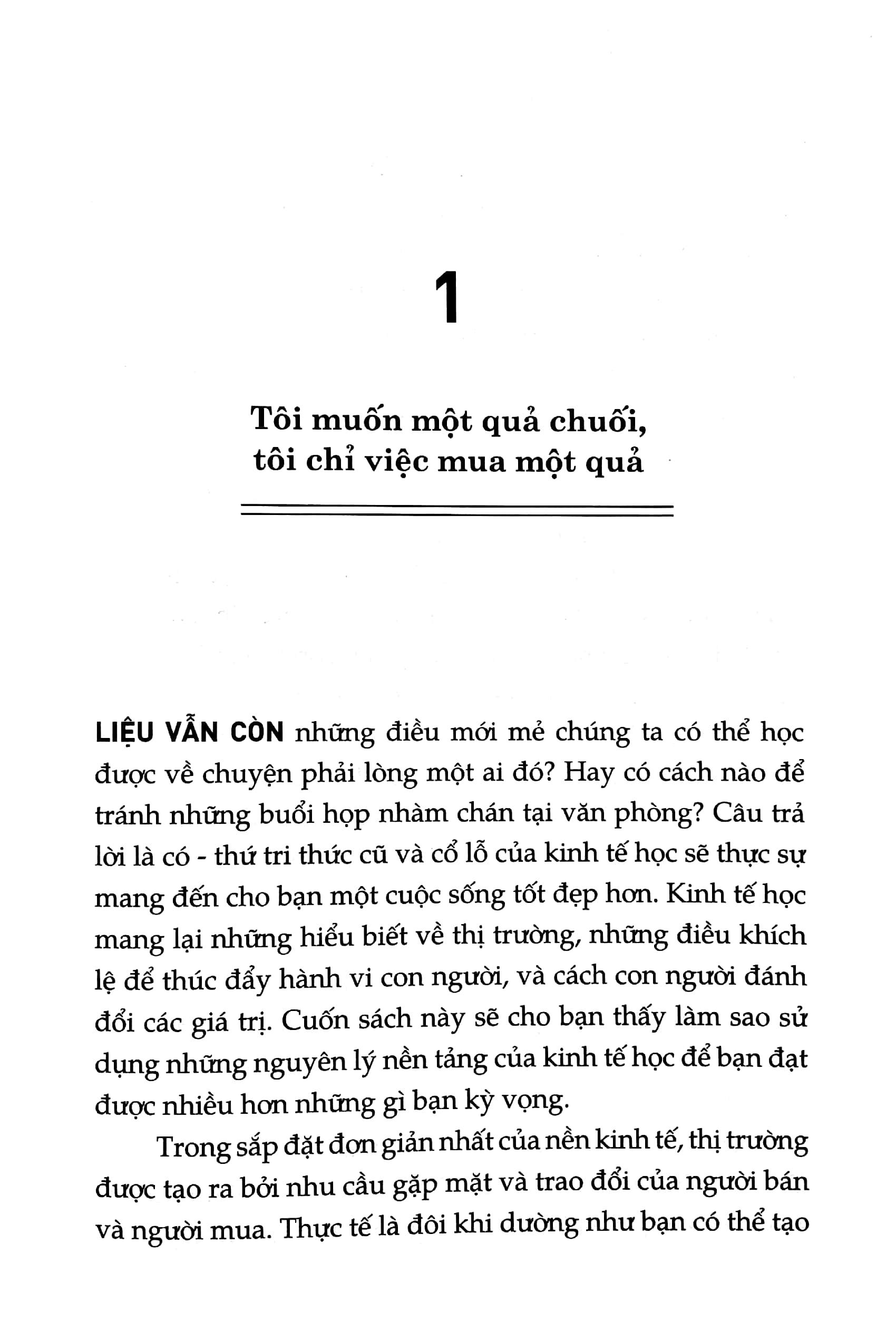 Sách Khám Phá Nhà Kinh Tế Học Trong Bạn - Áp Dụng Các Nguyên Lý Kinh Tế Vào Cuộc Sống Thường Nhật - ảnh 7