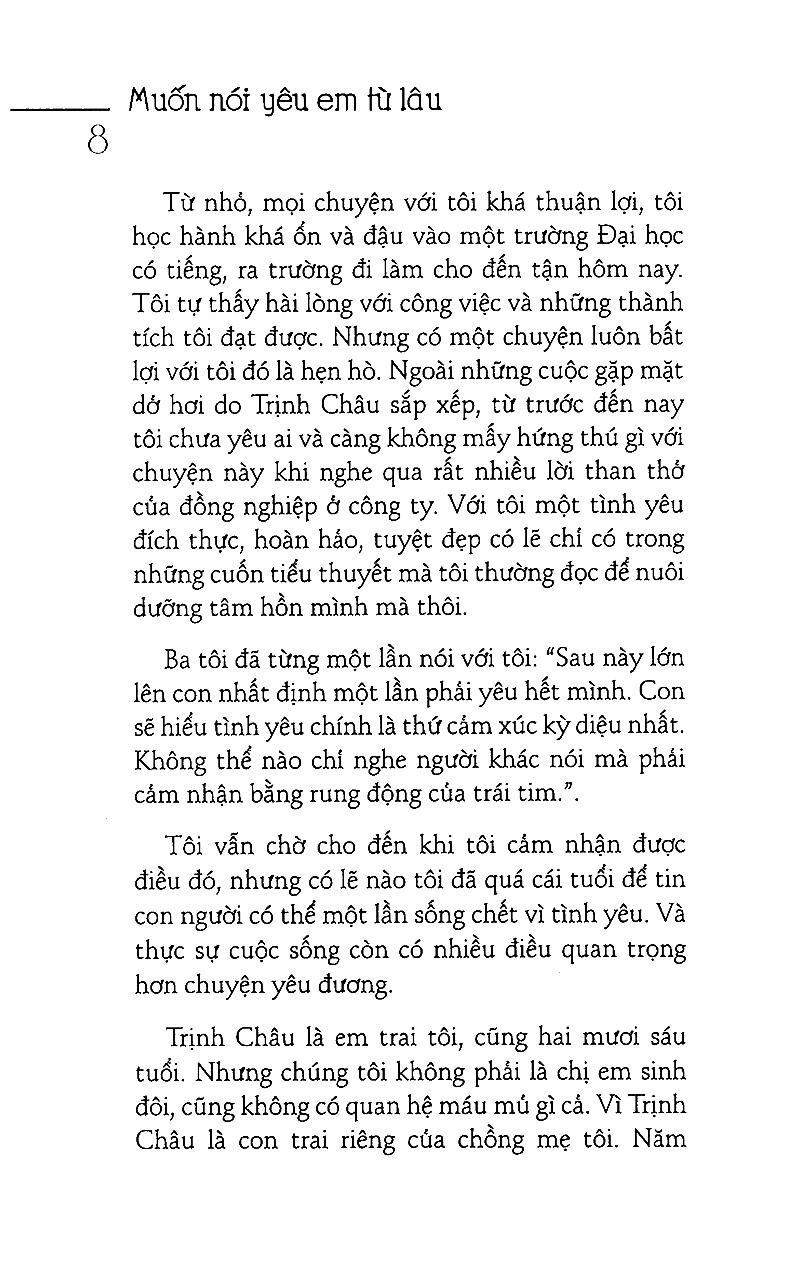 Muốn Nói Yêu Em Từ Lâu