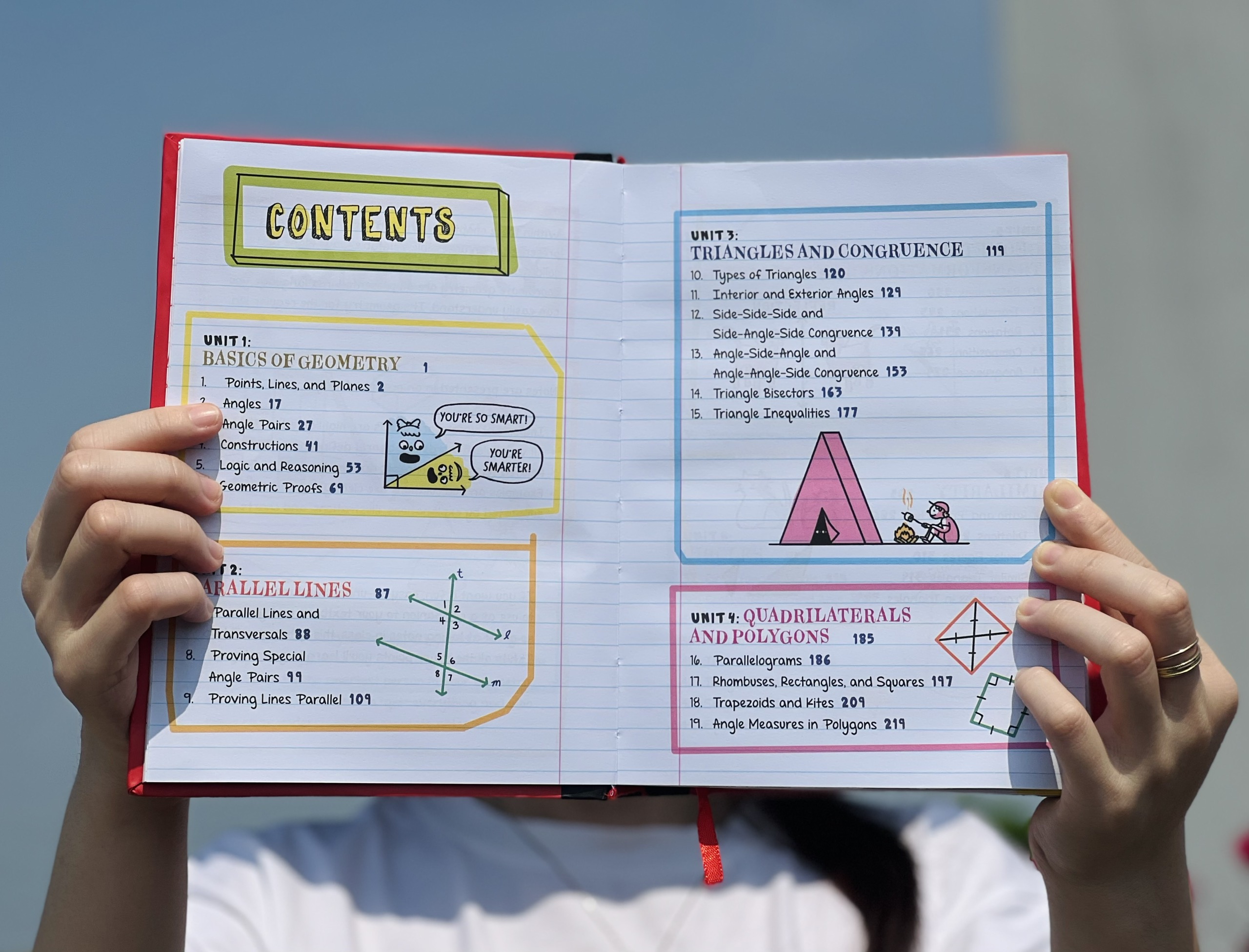 Sách Big Fat Notebooks -Everything you need to ace - Sổ Tay Học Tập Toán Học, Khoa Học, Hóa Học, Hình Học, Đại Số, Khoa Học Máy Tính, Sinh Học - Á Châu Books , bìa cứng in màu