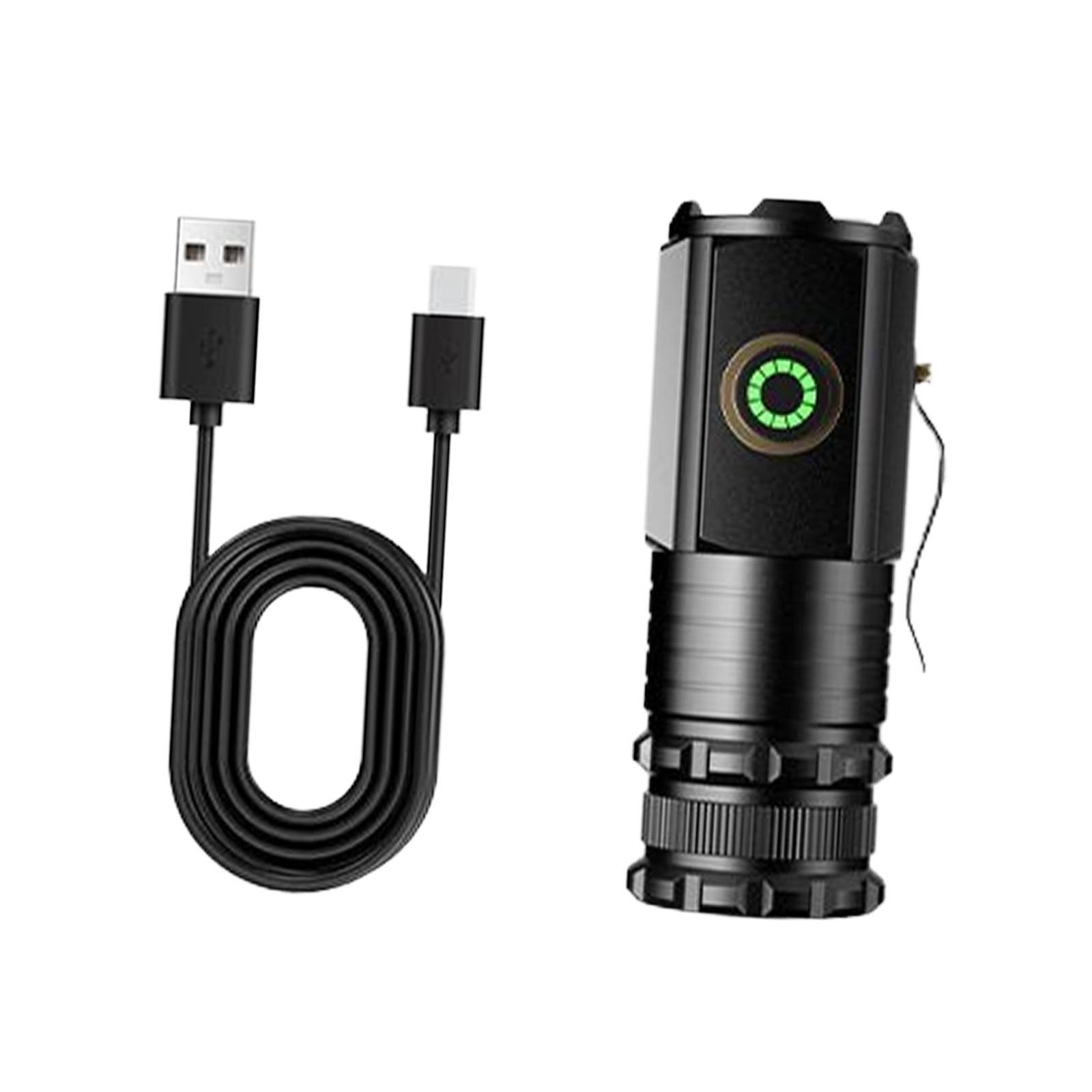 Portable flashlights 5 Modes Handheld Torch Lights for Emergency Travel Tent