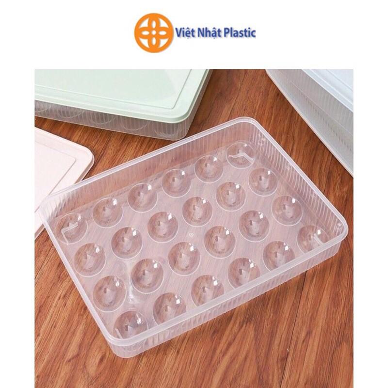KHAY ĐỰNG TRỨNG 24 NGĂN NHỰA VIỆT NHẬT