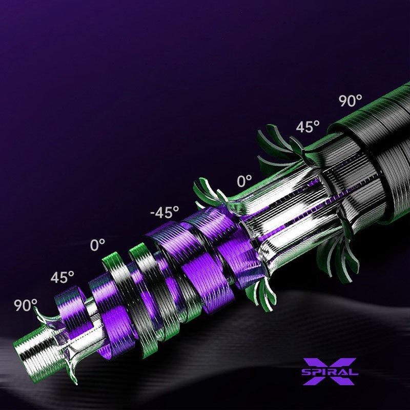 Cần câu đài Hắc Điếu Sư đen hoạ tiết vàng độ cứng 8H mã CD35