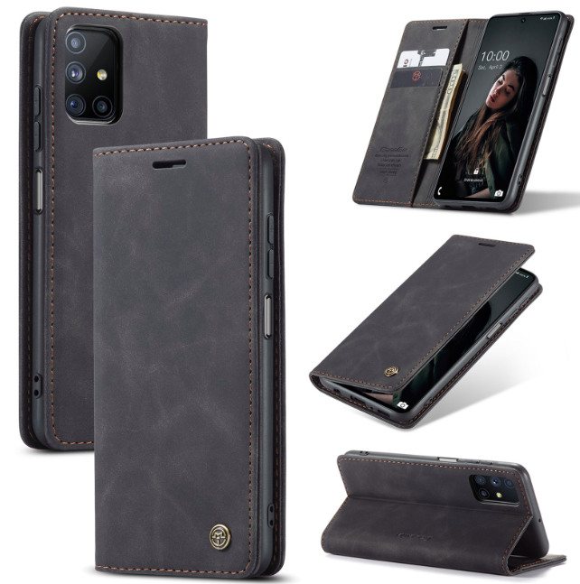 Bao da dạng ví dành cho Samsung Galaxy A23 hiệu Caseme - Hàng nhập khẩu