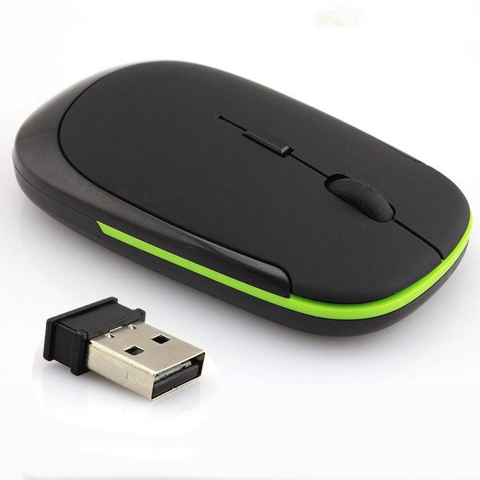 Chuột không dây mini siêu mỏng 2.4ghz cho laptop/ PC