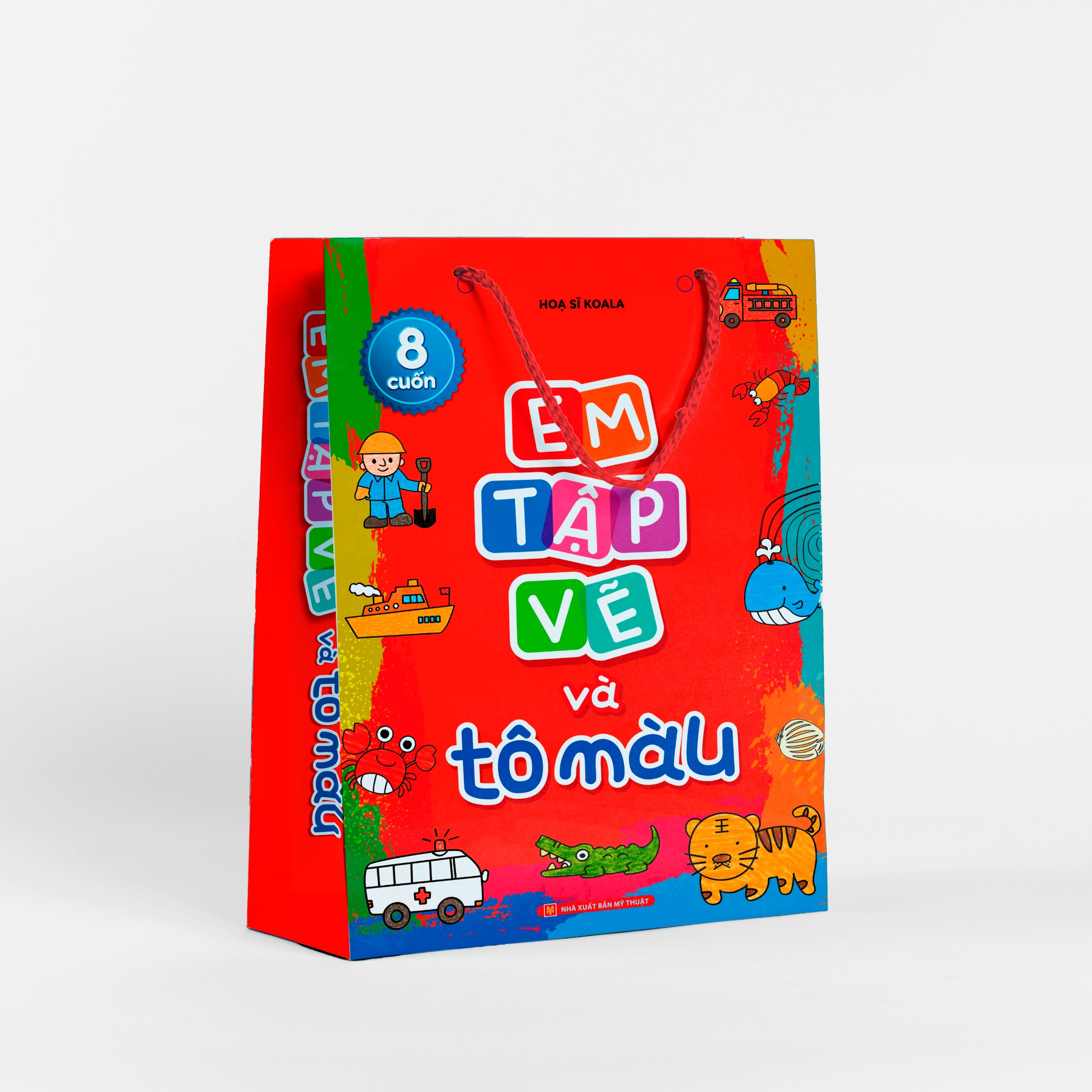 Sách: Combo Em Tập Vẽ Và Tô Màu