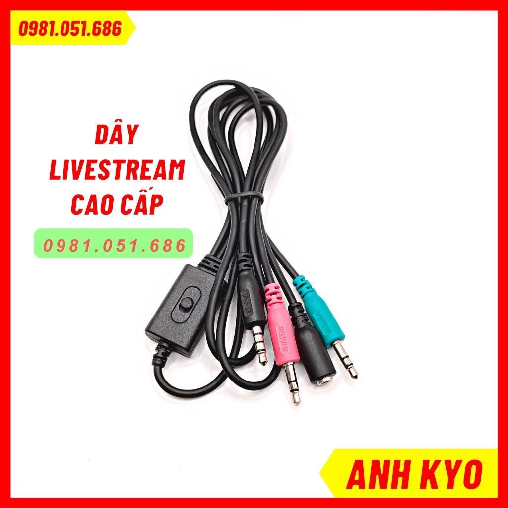 Dây Livestream MA1 - livestream với fb hay bigo live các app livestrem hot nhất hiện nay