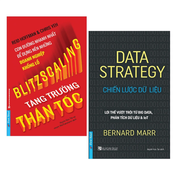 Hình ảnh Sách Combo Data Strategy - Chiến lược dữ liệu + Tăng trưởng thần tốc