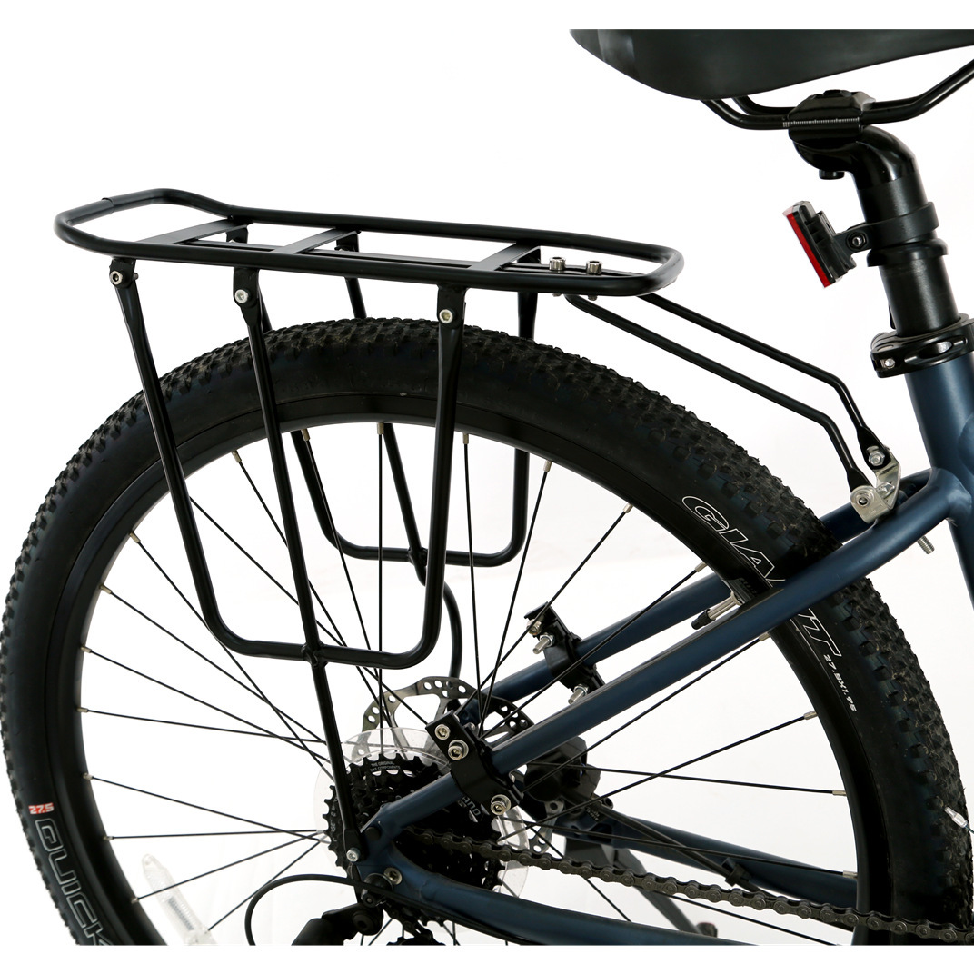 Baga sau xe đạp MTB địa hình BG-101V, baga ghế ngồi sau cho bánh xe 26 / 27.5 / 700C (lắp chốt đinh chờ), chất liệu thép trọng lượng chở max 75 kg (đầy đủ phụ kiện đinh ốc) - Mai Lee