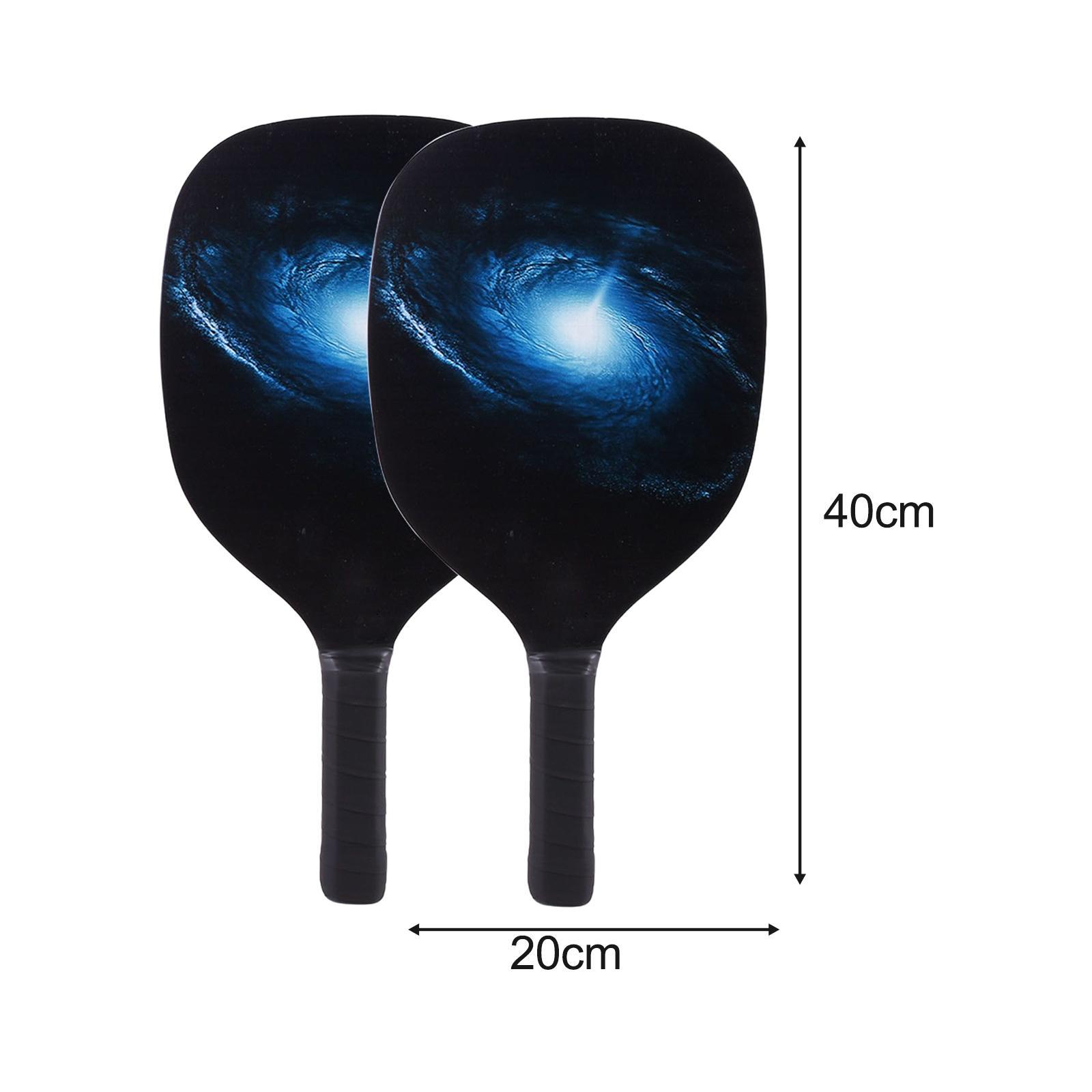 Pickleball Paddles  Wooden Outdoor and Indoor Use for Beginners Portable