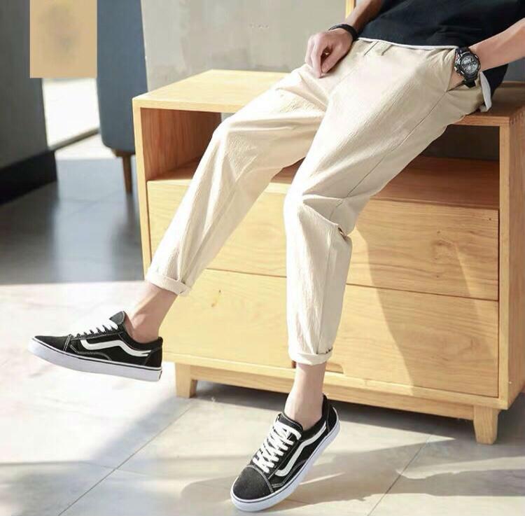 Quần Kaki Basic Unisex Nam Cá Tính