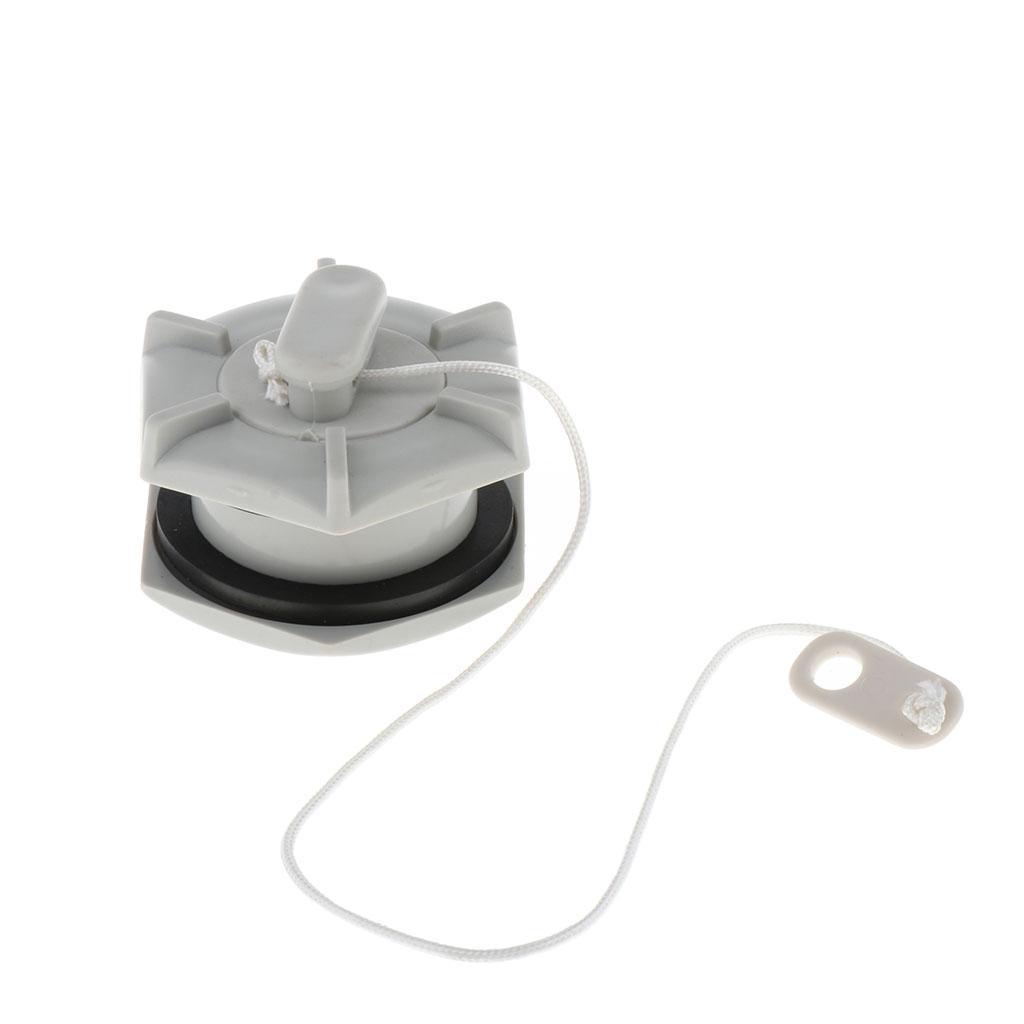 3x Universal Inflatable Boat Air  Adapter Replacement with Pull Cord Paddle