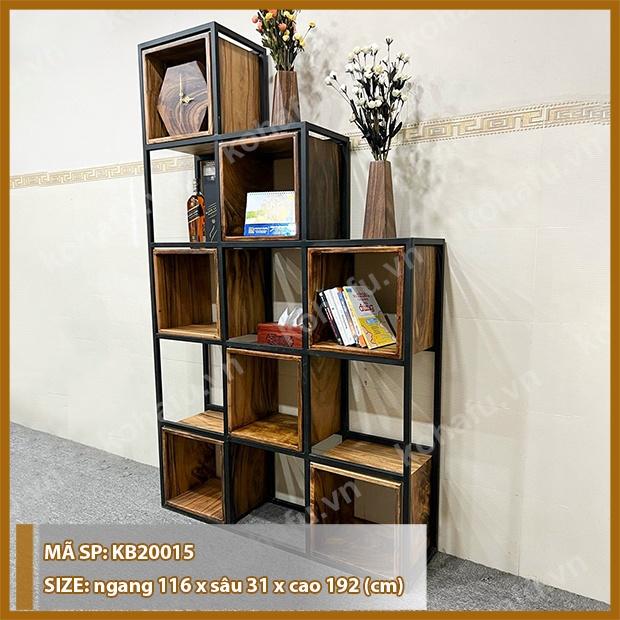 Kệ Gỗ Trang Trí Phòng Khách - KB20015