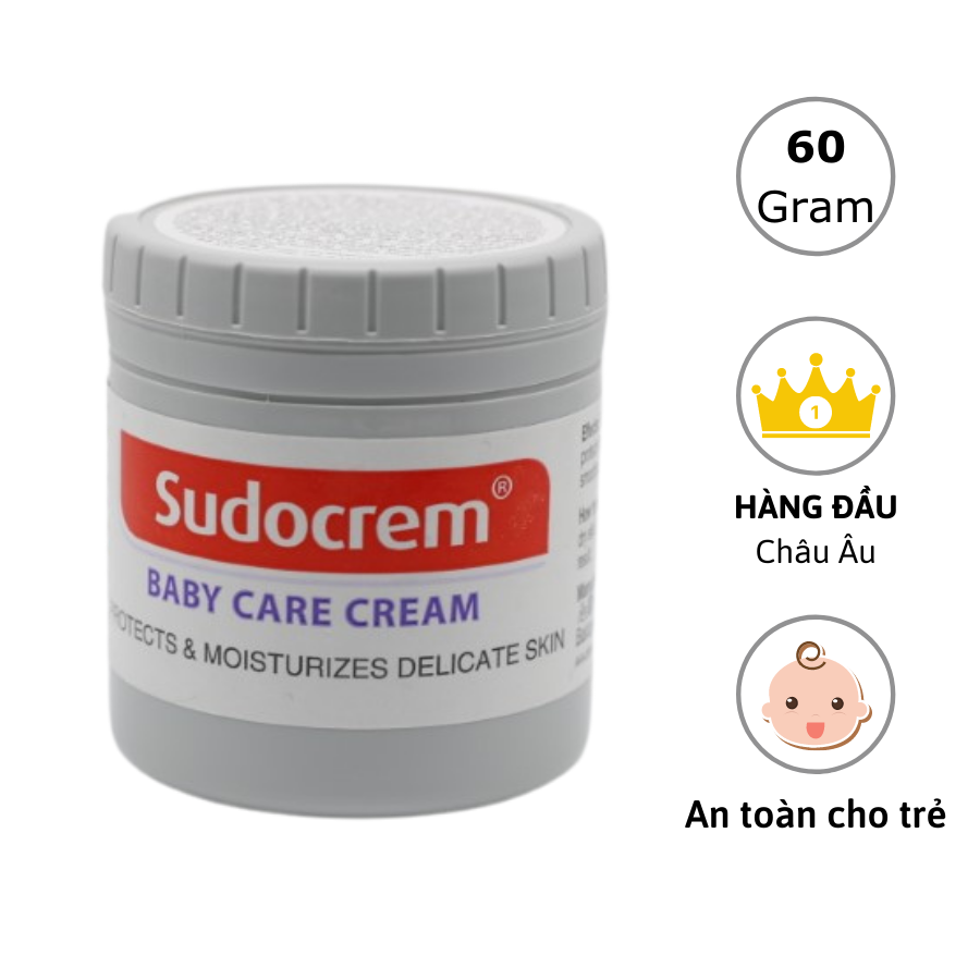 Kem chống hăm tã em bé Sudocrem hộp 60g