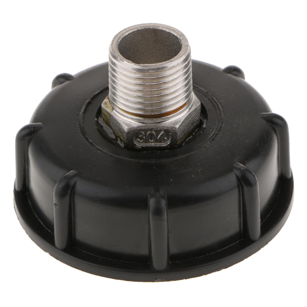 1000L IBC Water Tote Tank Adaptor Cap Cho ổ Cắm Ren Dày 60mm