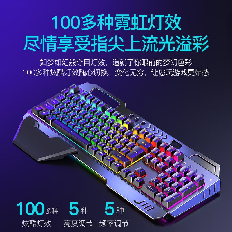 Phong cách mới nhất của Wrangler bộ bàn phím và chuột không dây thực sự thao túng bộ tai nghe bộ ba người có dây máy tính để bàn máy tính xách tay