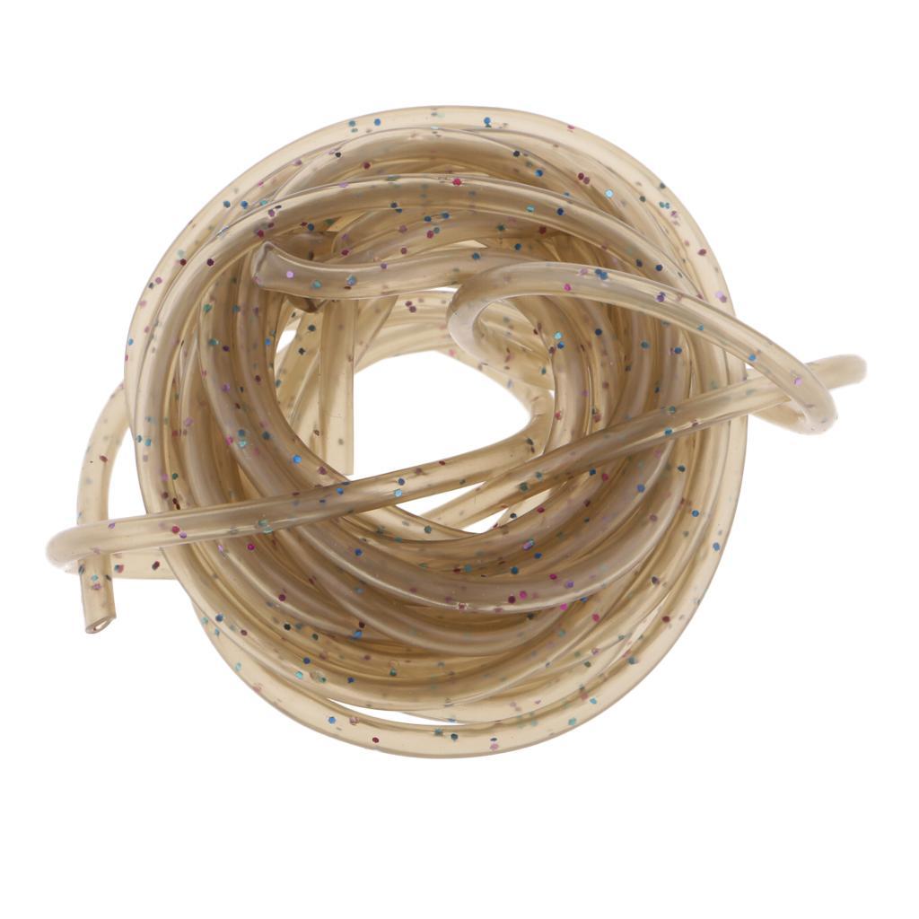 2 meters Soft Rubber Rig Tube Carp Fishing Rig Sleeves Hook Line Connector, Protect Knots and Rig Components