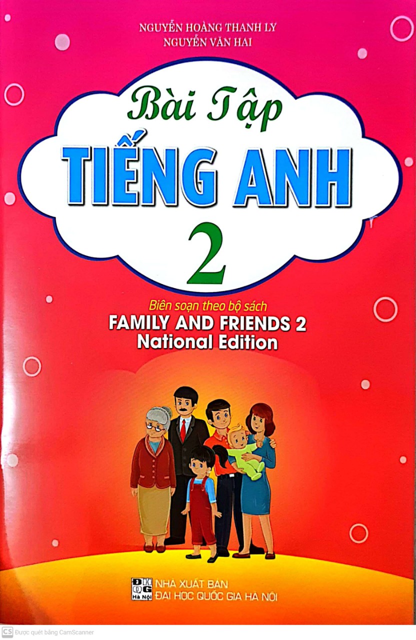 Sách - Bài Tập Tiếng Anh 2  (Biên Soạn Theo Bộ Sách Family And Friends 2 National Edition - 2022)