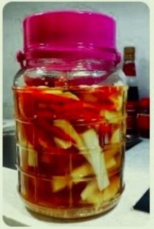 Bình Thủy Tinh Quai Xách – Nắp Tím – Dung tích 10 lít