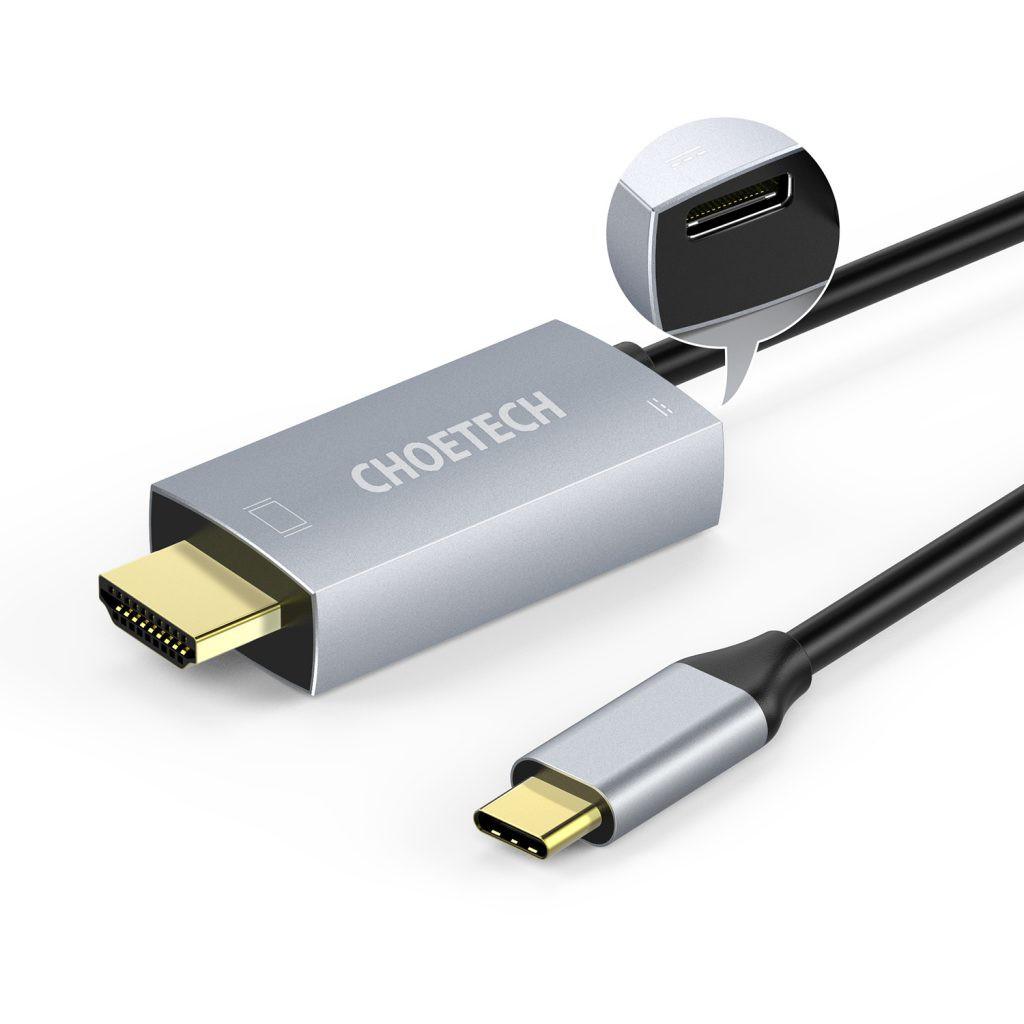 Cáp HDMI Choetech XCH-M180GY-CP hàng chính hãng