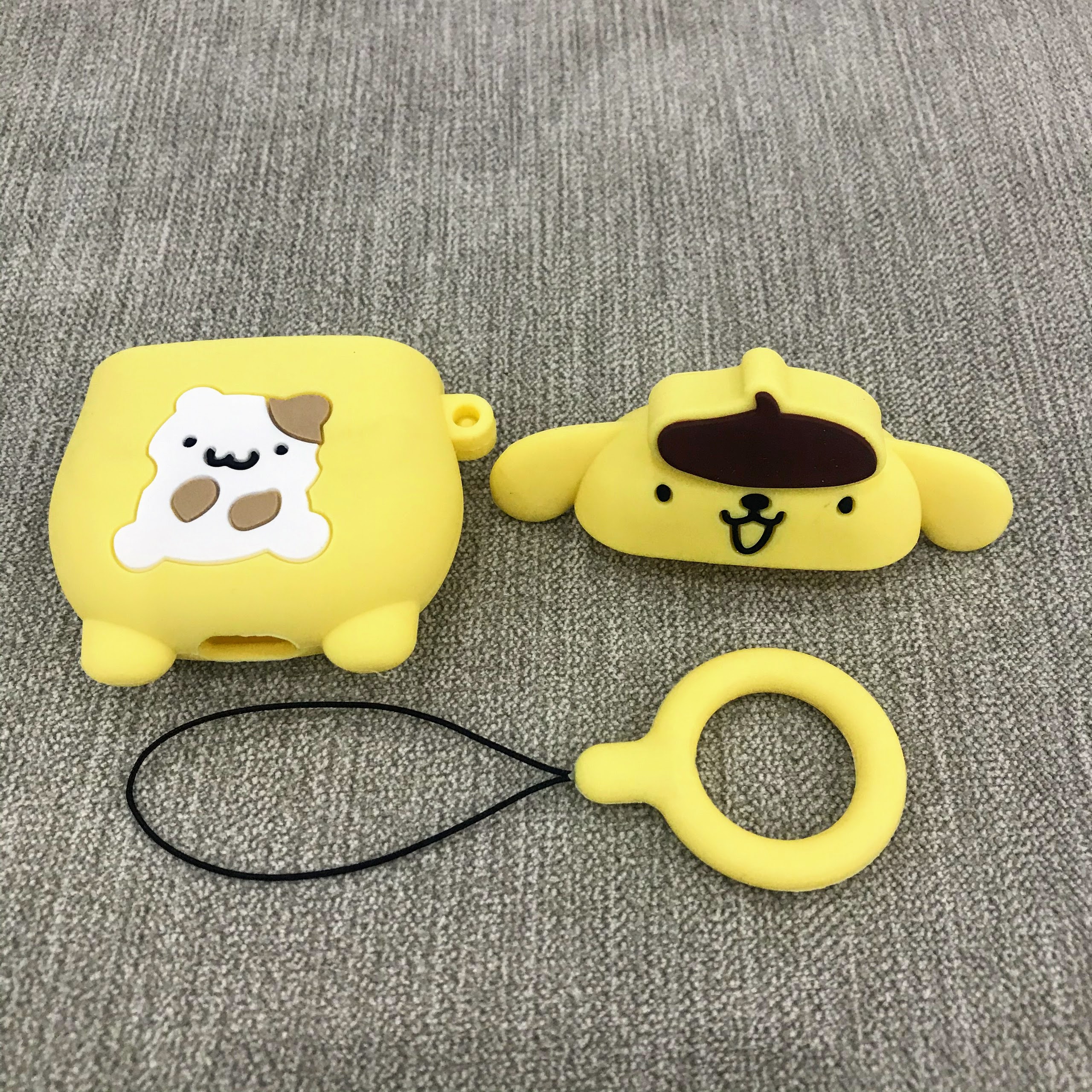 Case Dành Cho Airpods 1 / 2 - Ốp Bảo Vệ Chất Lượng Cao Cấp Dành Cho Airpods 1 / Airpods 2 - Chó Pudding