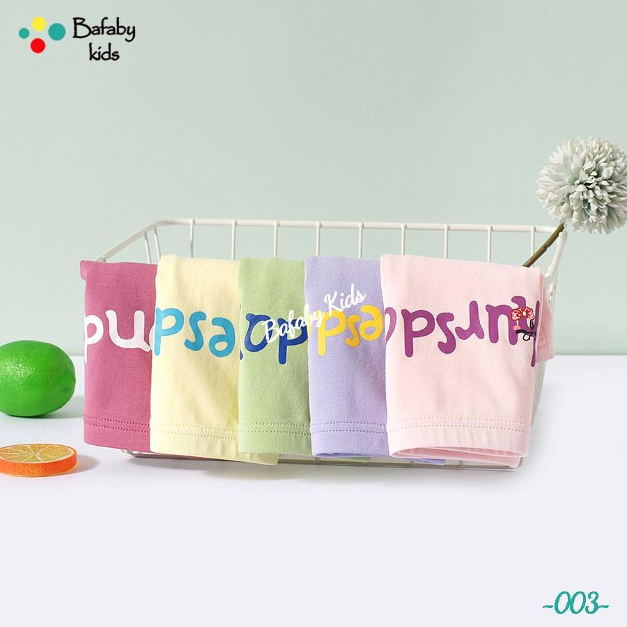 Quần Chíp Đùi Cho Bé Gái, Quần Chíp Bé Gái Cao Cấp, Không Phai Màu, Không Xù, 100%cotton-Bafaby kids