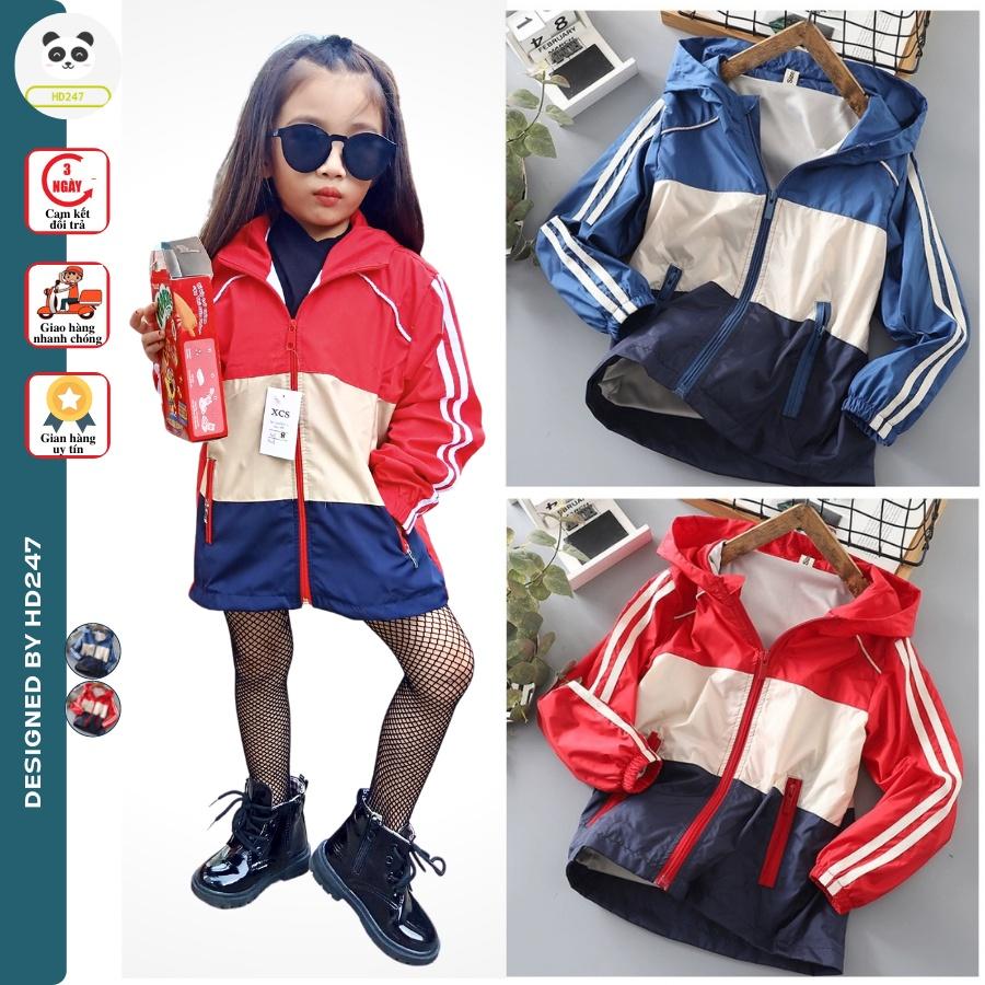 Áo khoác gió bé trai size đại áo 2 lớp thời trang từ 5-14 tuổi 0188