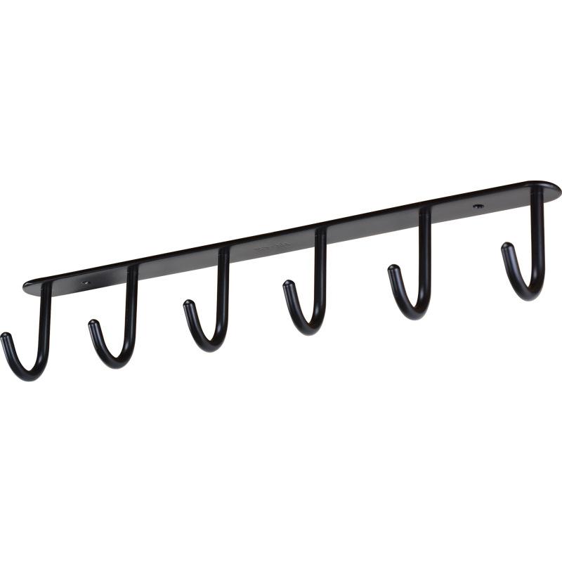 Khay 6 Móc treo dụng cụ dưới tủ bếp không cần khoan Nordic Germany Inox 304 - tặng kèm keo dán ️