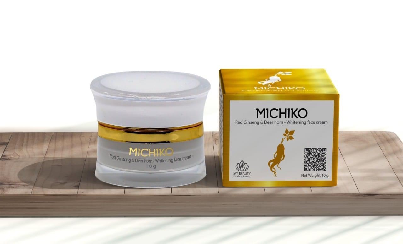 Kem sâm nhung dưỡng da mặt Michiko hủ 10gr