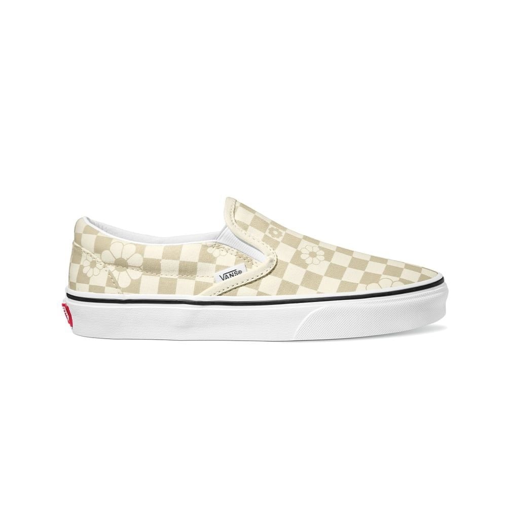 Giày Vans Classic Slip-On Floral Checkerboard -  VN0009Q7CD3