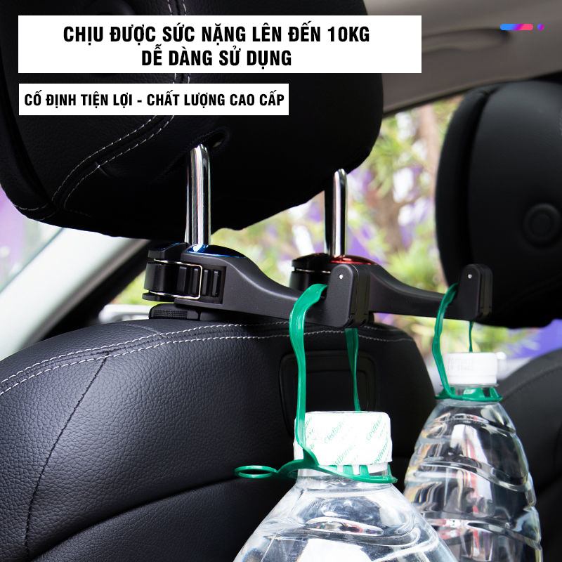 Móc Gắn Lưng Ghế Đa Năng Cho Ô Tô