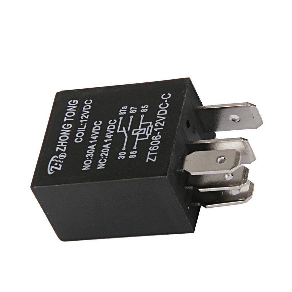 3Pcs Replacement Truck Automotive DC 20A/30A AMP SPDT Relay Relays 5 Pin