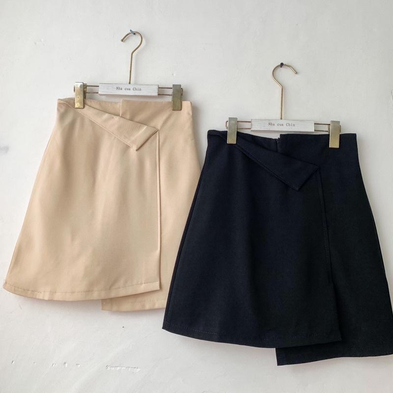 Chân váy vạt xẻ