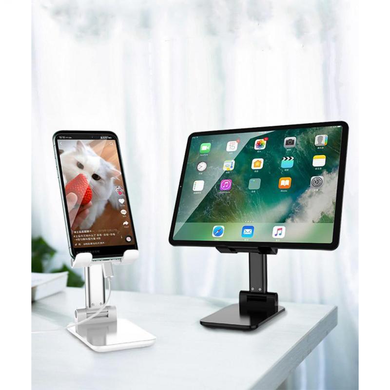 Portable Plastic Folding Cell Phone Position Desktop Cell Phone Holder Ipad