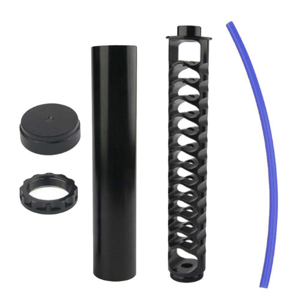 2 Set 1 / 2-28 Fuel Filter Kit, Auto Aluminum Fuel Filter For 4003 WIX 24003, Black