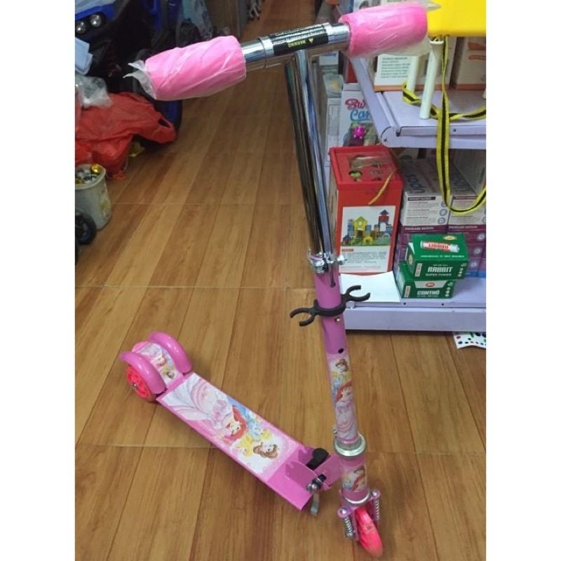 Xe trượt Xe Scooter Cỡ To Có Lò Xo Giảm Sốc Bánh Phát Sáng – đồ chơi vận động cho bé-1183