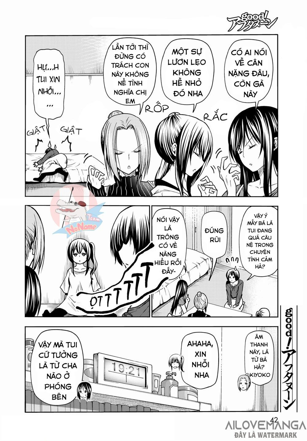 cô gái thích lặn - grand blue chapter 72.2 6
