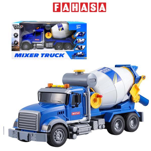 Đồ Chơi Mô Hình Xe Trộn Xi Măng Có Đèn Và Âm Thanh - Vecto VT52P-2