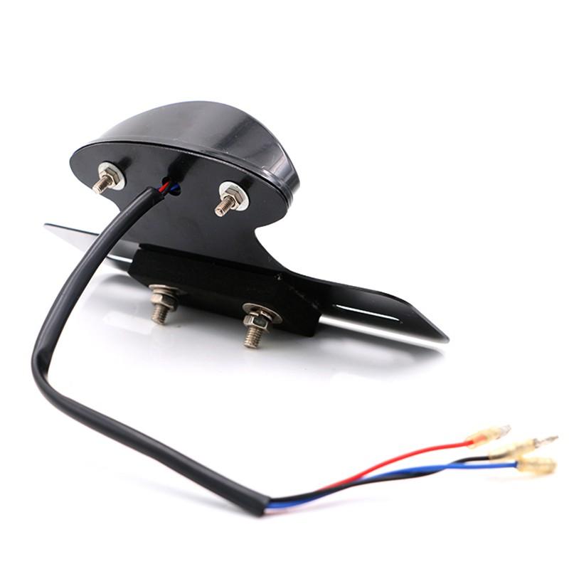 Đèn LED đuôi xe báo tín hiệu hãm phanh phong cách Retro cho Harley Cafe Racer