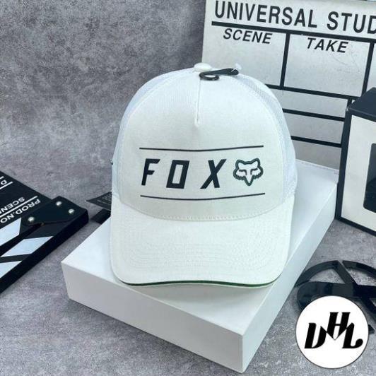 Nón kết nam, mũ lưỡi trai nam nữ Cáo FOX phối lưới vải Kaki đẹp form chuẩn