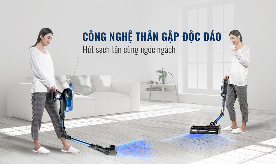 Máy hút bụi cầm tay không dây Tefal TY9890WO - Hàng chính hãng