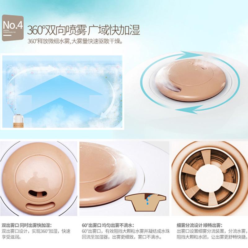 Máy Phun Sương Tạo Độ Ẩm Nhà Im Lặng Phòng Ngủ Điều Hòa Mini Xông Phòng Dung Lượng Lớn Văn Phòng Máy Phun Sương Tạo Độ Ẩm Bán Buôn